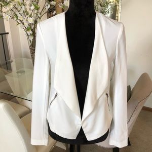 H&M White Blazer Size 6